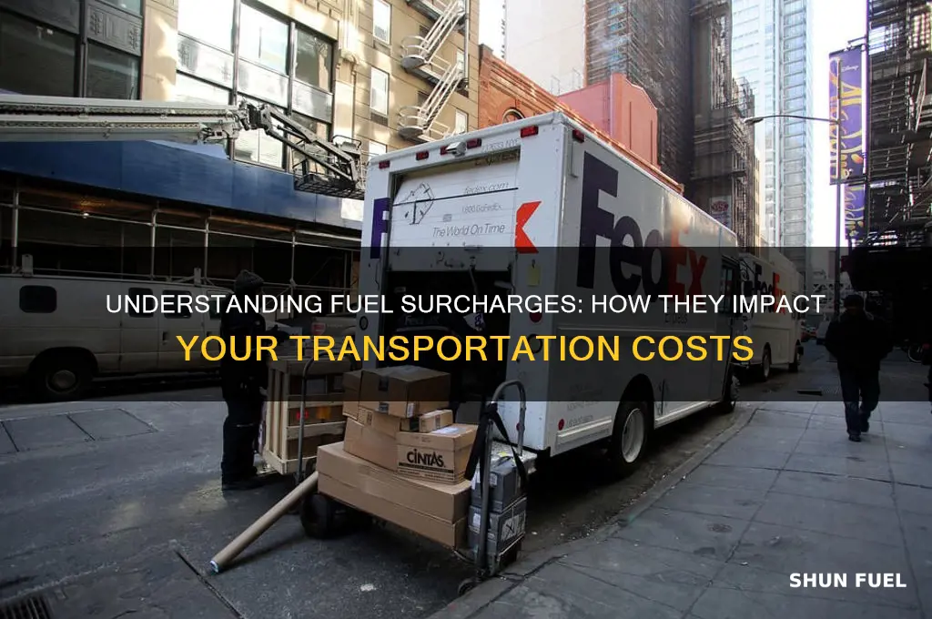 how do fuel surcharges work
