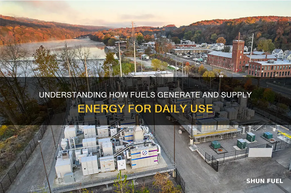 how do fuels provide energy