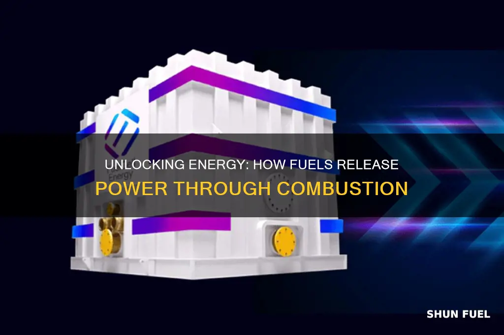 how do fuels release energy