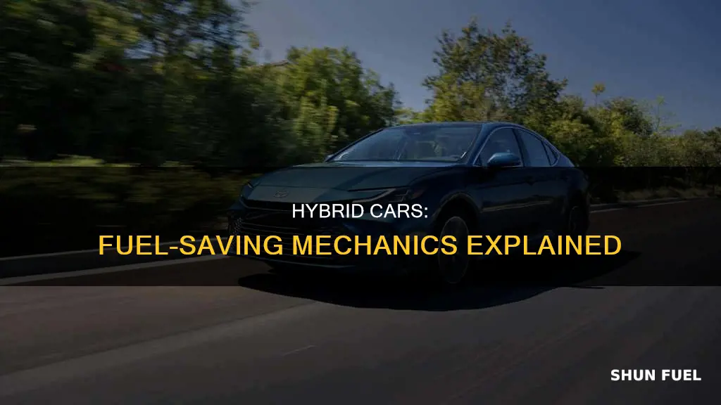 how do hybrid cars save fuel