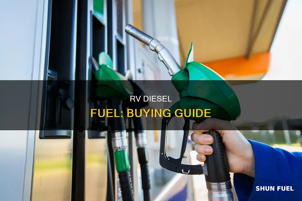 how do i buy diesel fuel for an rv