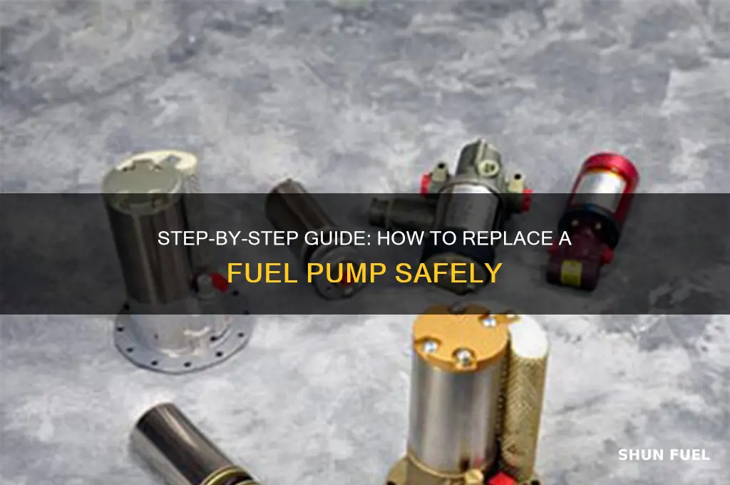 how do i change a fuel pump