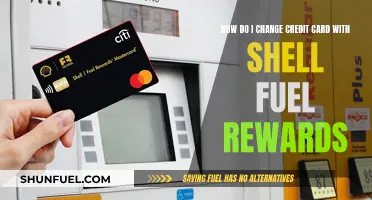 Updating Credit Card Details for Shell Fuel Rewards