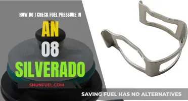 Checking Fuel Pressure: '08 Silverado Maintenance Guide