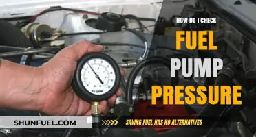Checking Fuel Pump Pressure: A Step-by-Step Guide for Vehicle Owners