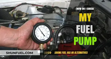 How to Check Your Fuel Pump: A Step-by-Step Guide