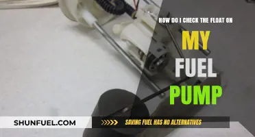 Checking Your Fuel Pump Float: A Step-by-Step Guide for DIY Mechanics