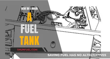 Draining a Fuel Tank: Step-by-Step Guide