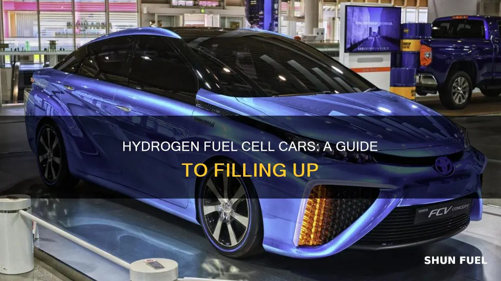 how do i fill up hydrogen fuel cell car