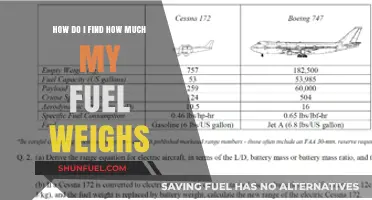 Weighing Fuel: How Much Does It Weigh?