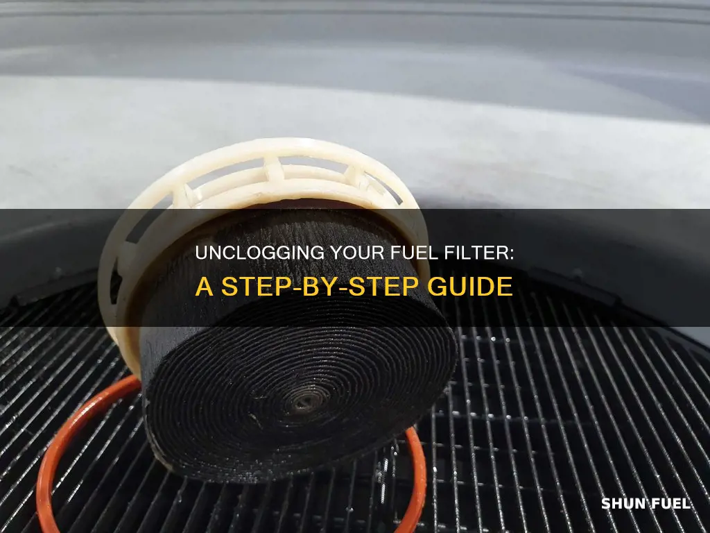 how do i fix a clogged fuel filter
