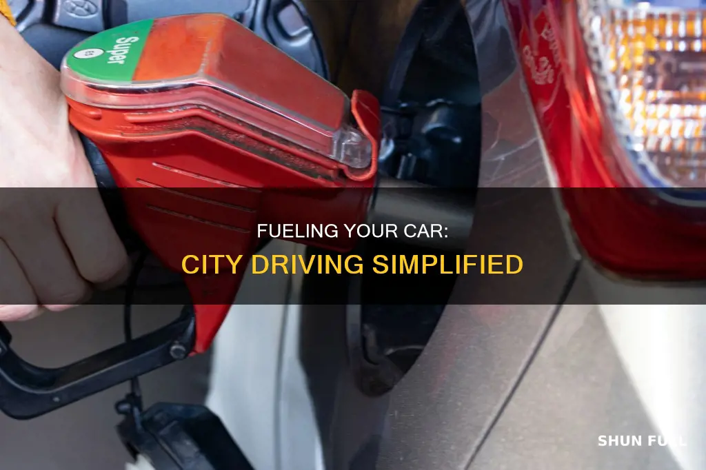 how do i fuel car in city car driving