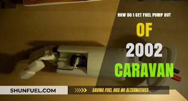 Removing the Fuel Pump from a 2002 Caravan: Step-by-Step Guide
