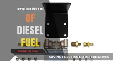 Removing Water from Diesel Fuel: Effective Strategies