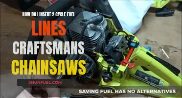 Craftsman Chainsaw Fuel Line Insert: A Step-by-Step Guide