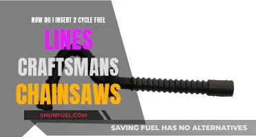 Craftsman Chainsaw Maintenance: Replacing Fuel Lines