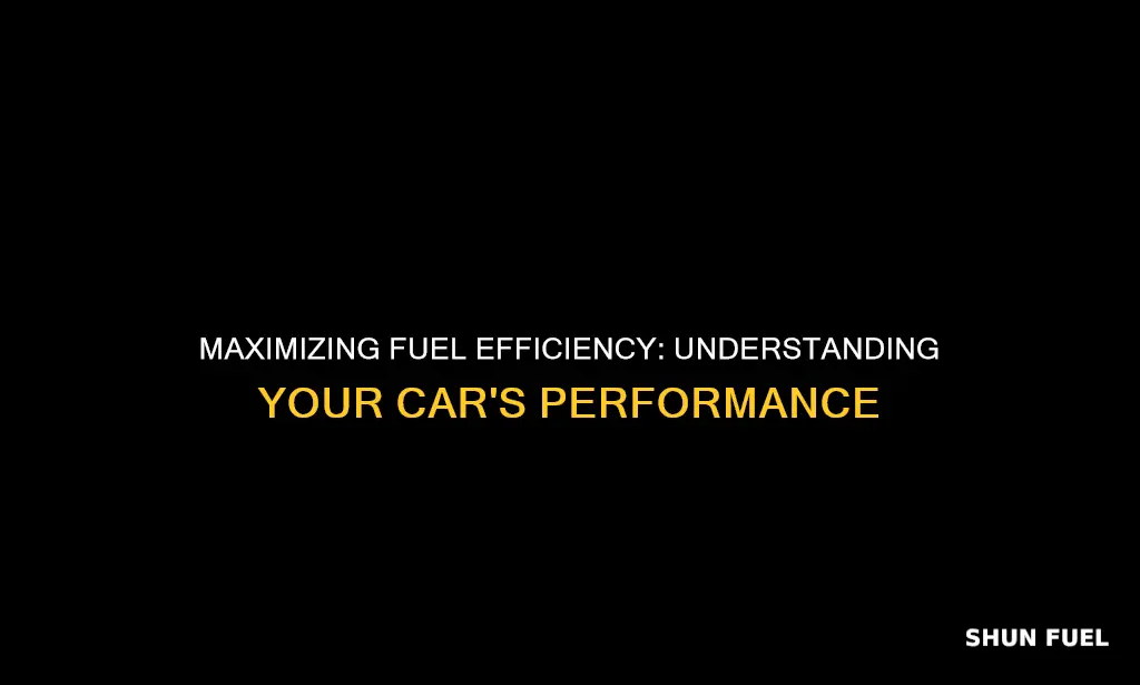 how do i know if my car is fuel efficient