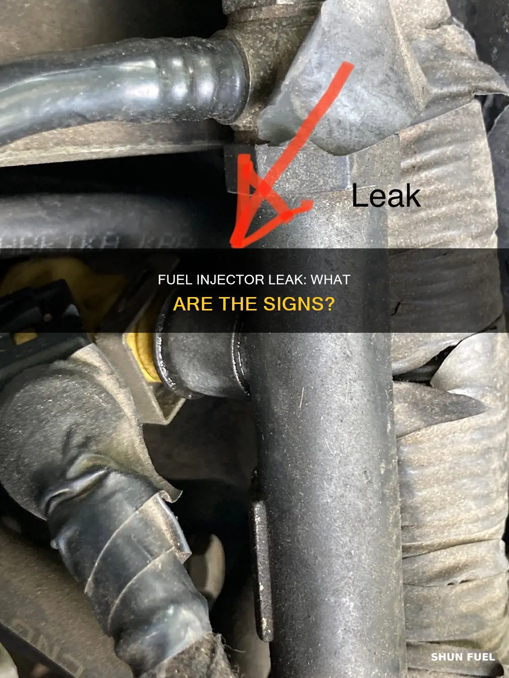 how do i know if my fuel injectors are leaking