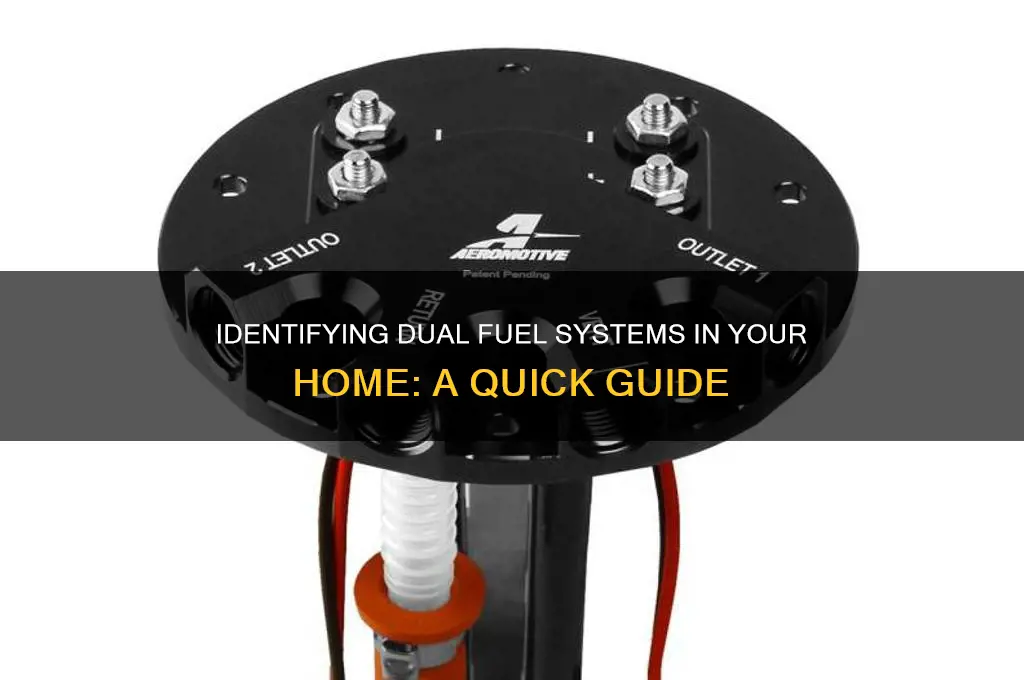 how do i know if my house uses dual fuel