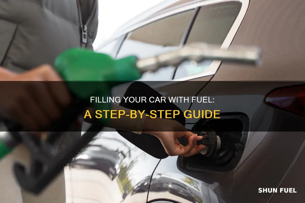how do i put fuel in my car