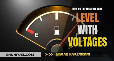 Fuel Tank Level Monitoring: Voltage Readings Explained
