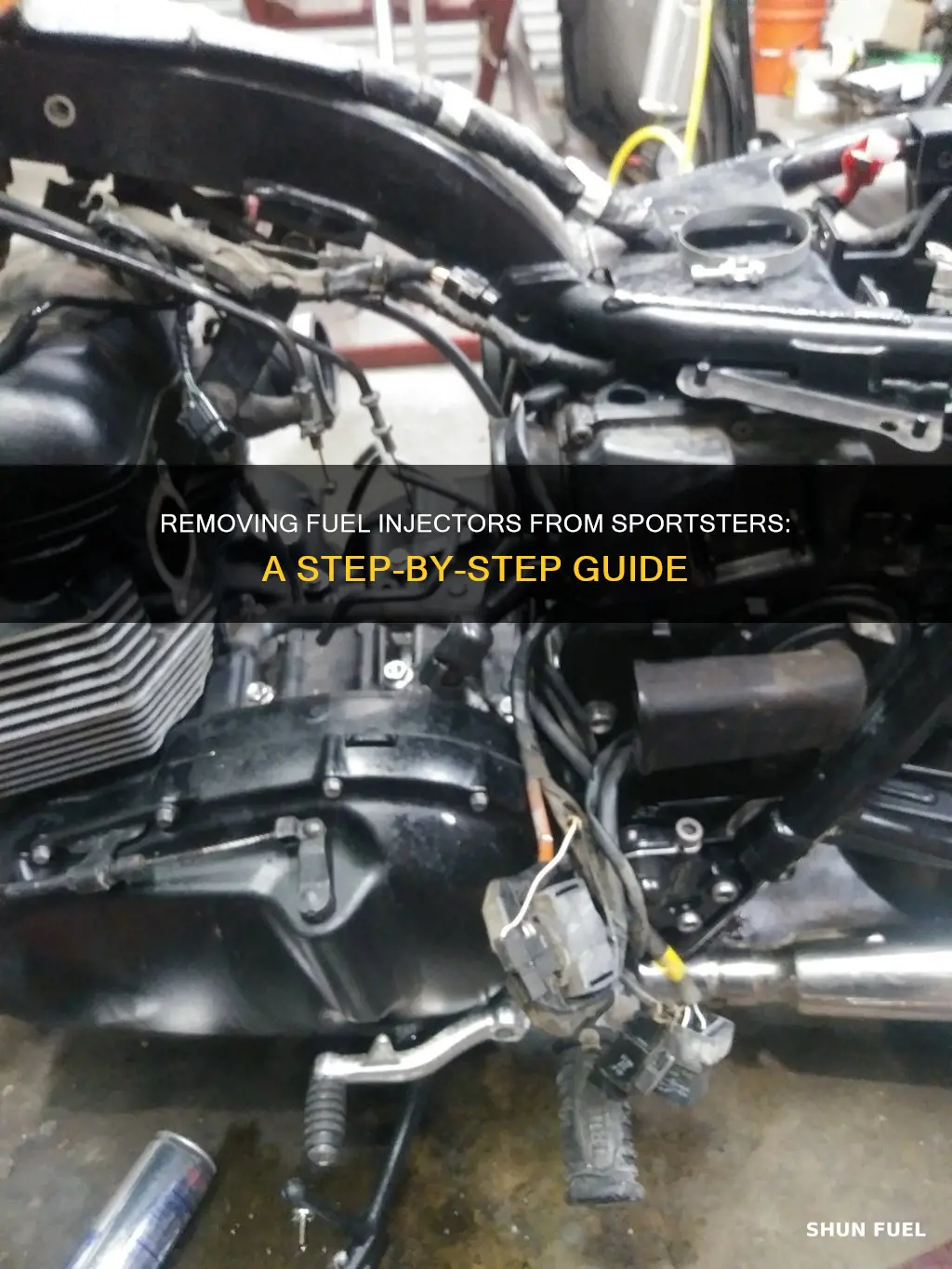 how do i remove a fuel injector from my sportster
