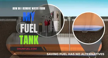 Removing Water from Your Fuel Tank: A Step-by-Step Guide