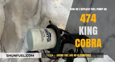 Replacing the Fuel Pump: A Guide for Your 474 King Cobra