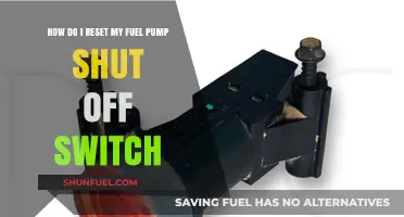 Quick Guide: Resetting Your Fuel Pump Shut Off Switch Easily