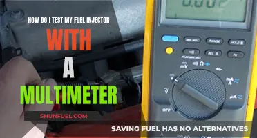 Testing Fuel Injectors: Multimeter Usage