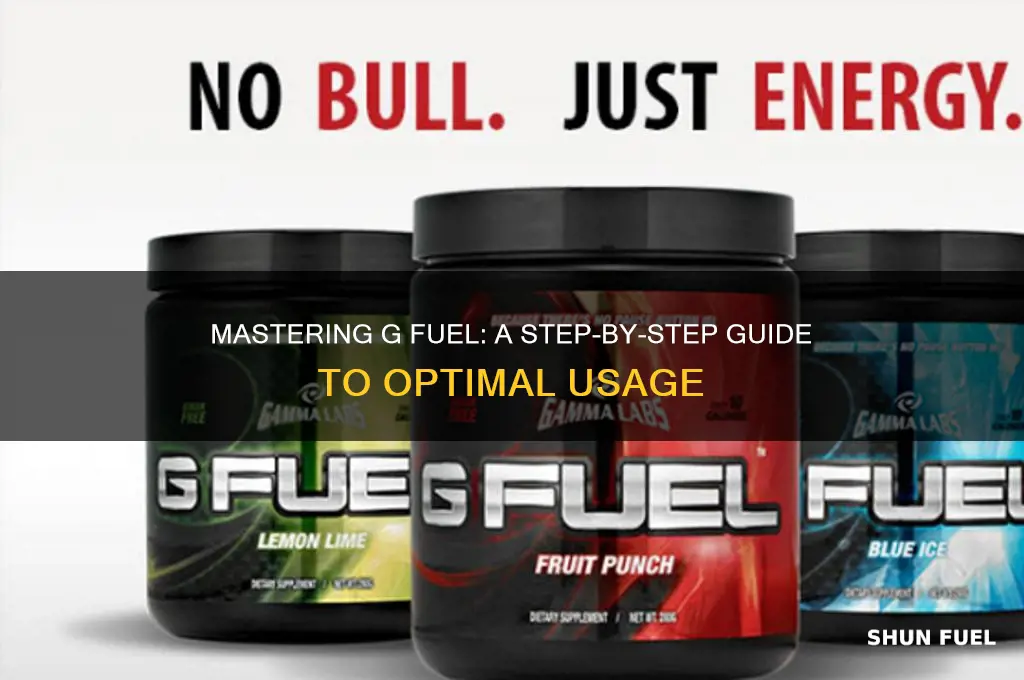 how do i use g fuel