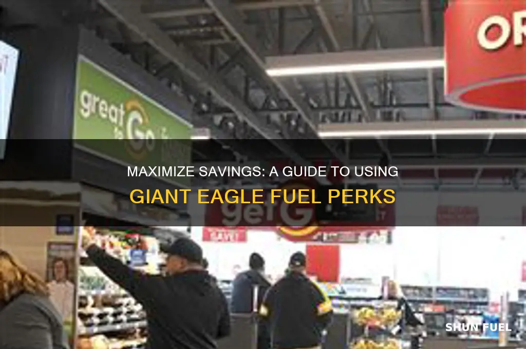 how do i use giant eagle fuel perks