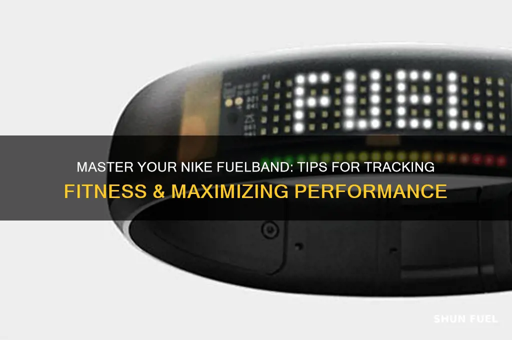how do i use my nike fuel band