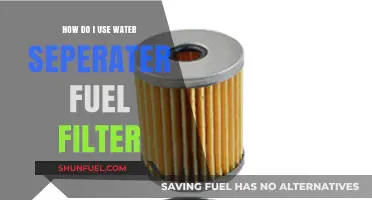 Using Water Separator Fuel Filters: A Guide