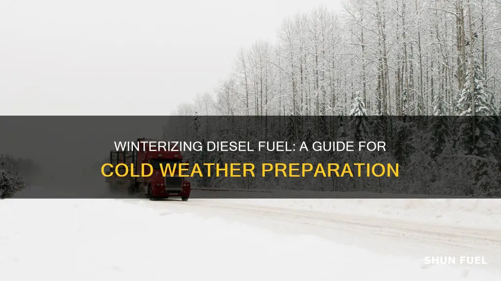 how do i winterize diesel fuel
