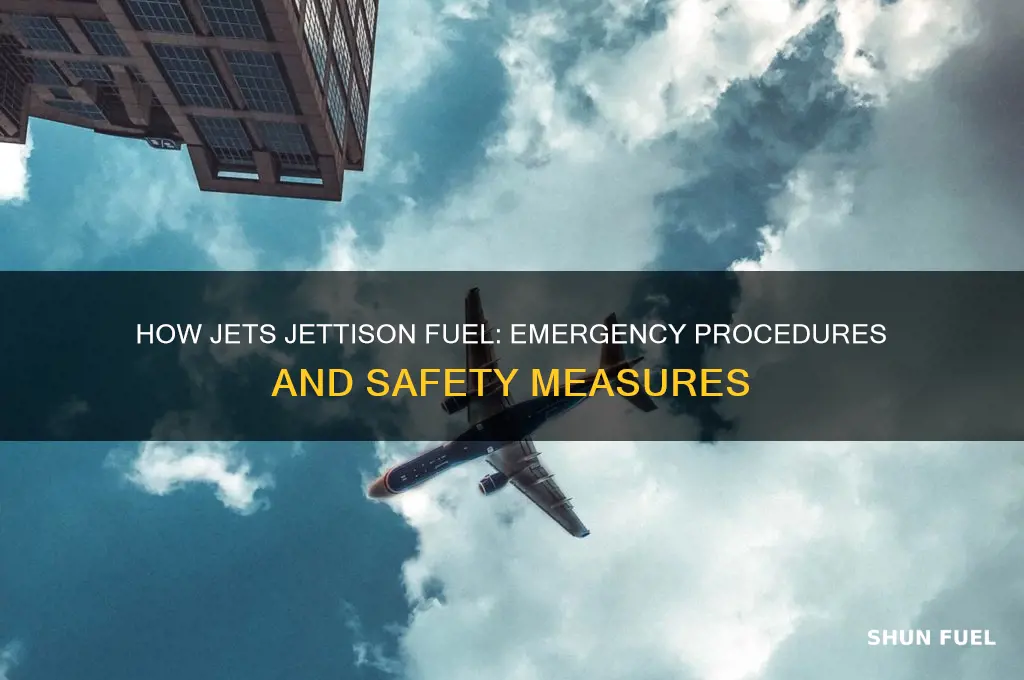 how do jets jettison fuel