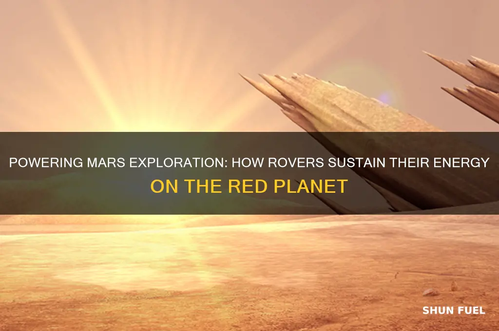how do mars rovers fuel