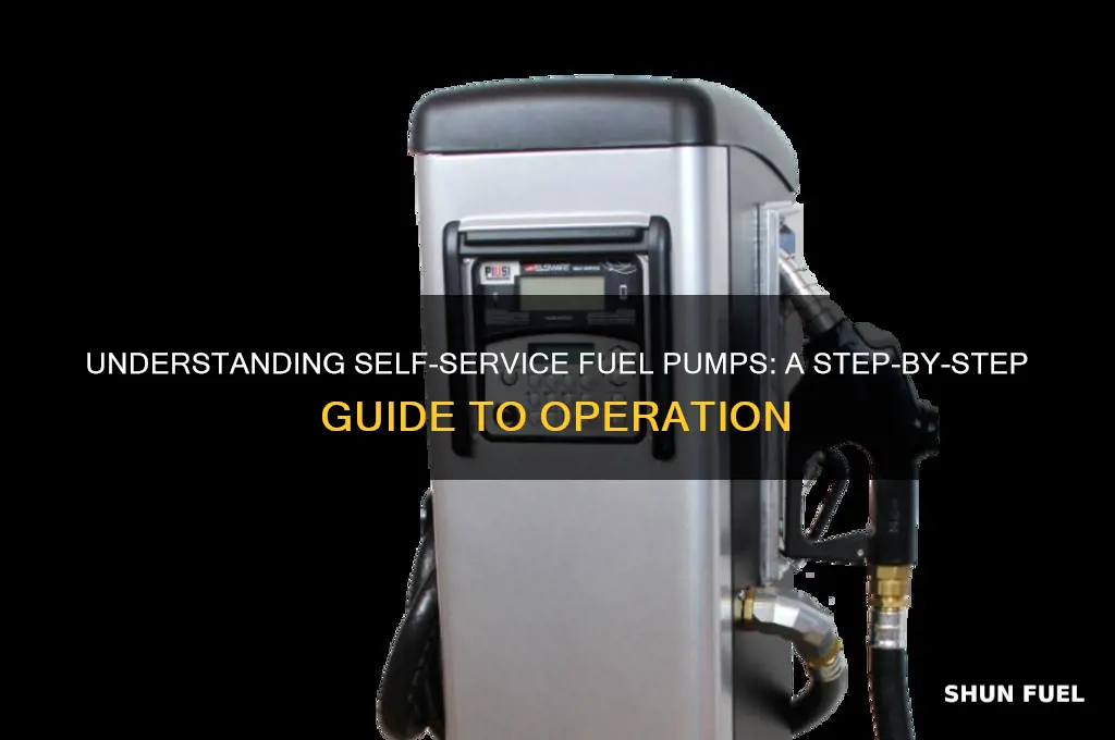 how do self service fuel pumps work