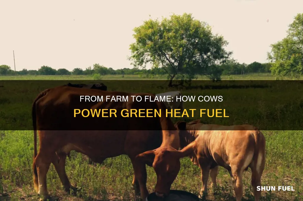 how do they use cow to make het fuel