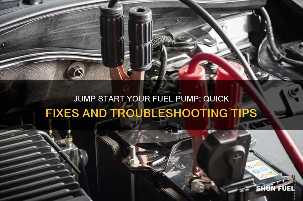 how do u jump start a fuel pump