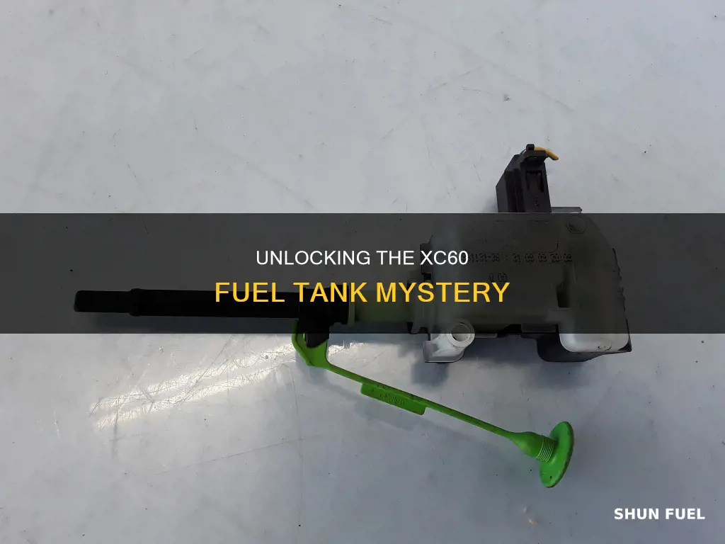how do u open fuel tank xc60