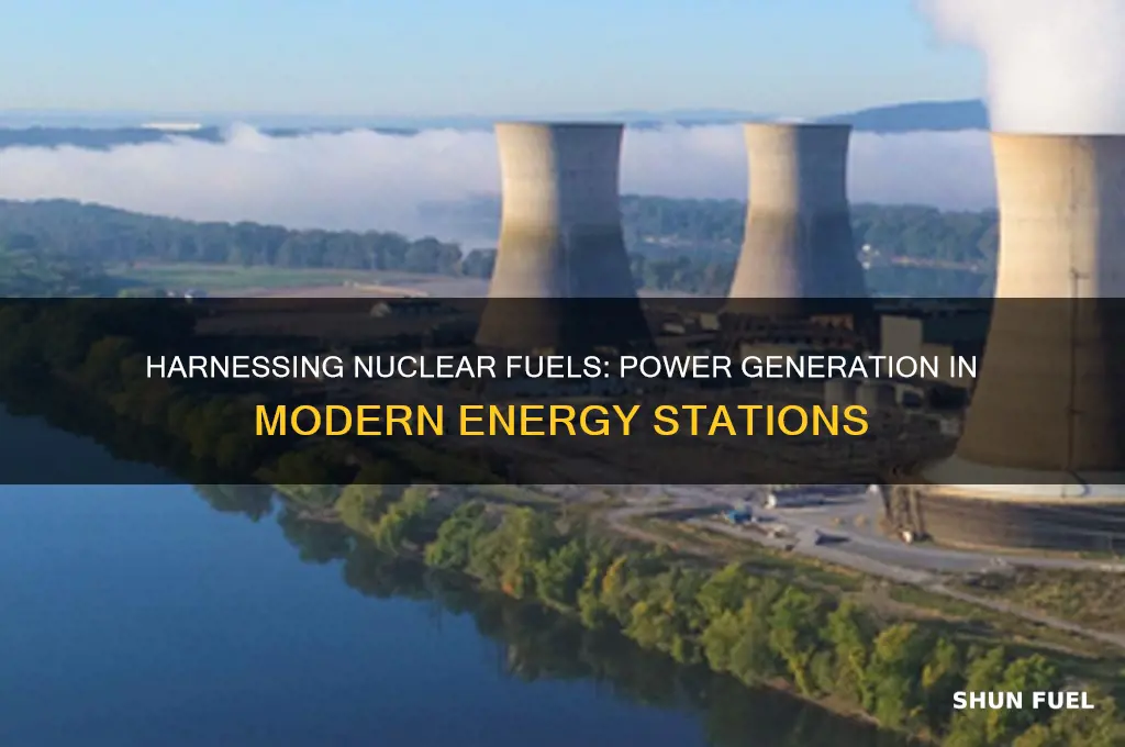 how do we use nuclear fuels in power stations