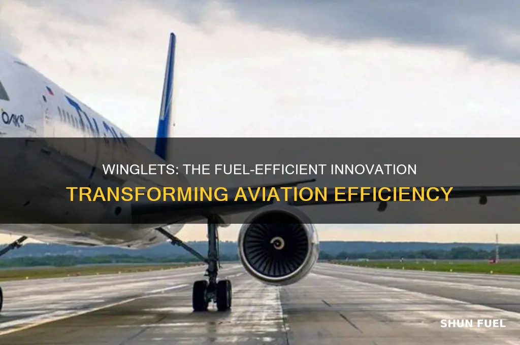 how do winglets save fuel