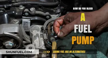 How to Safely Bleed a Fuel Pump: Step-by-Step Guide