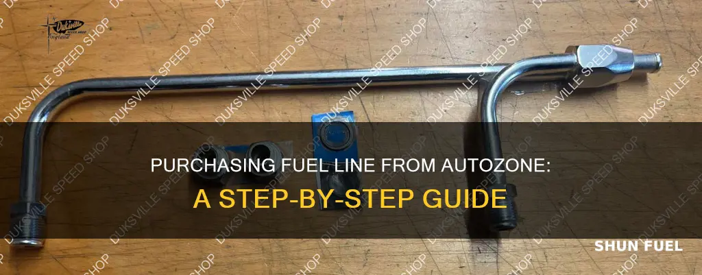 how do you buy fuel line from autozone