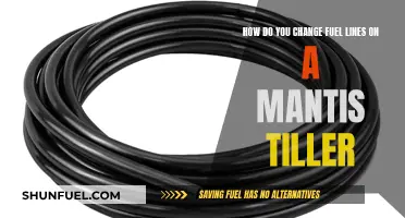 Replacing Fuel Lines on Mantis Tiller: Step-by-Step Guide