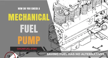 Checking a Mechanical Fuel Pump: A Step-by-Step Guide for DIY Mechanics