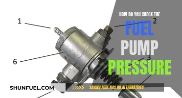 Checking Fuel Pump Pressure: DIY Guide and Tips