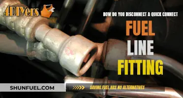 Quick Connect Fuel Line Fitting: A Step-by-Step Guide to Disconnection