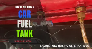 Draining a Car Fuel Tank: The Complete Guide